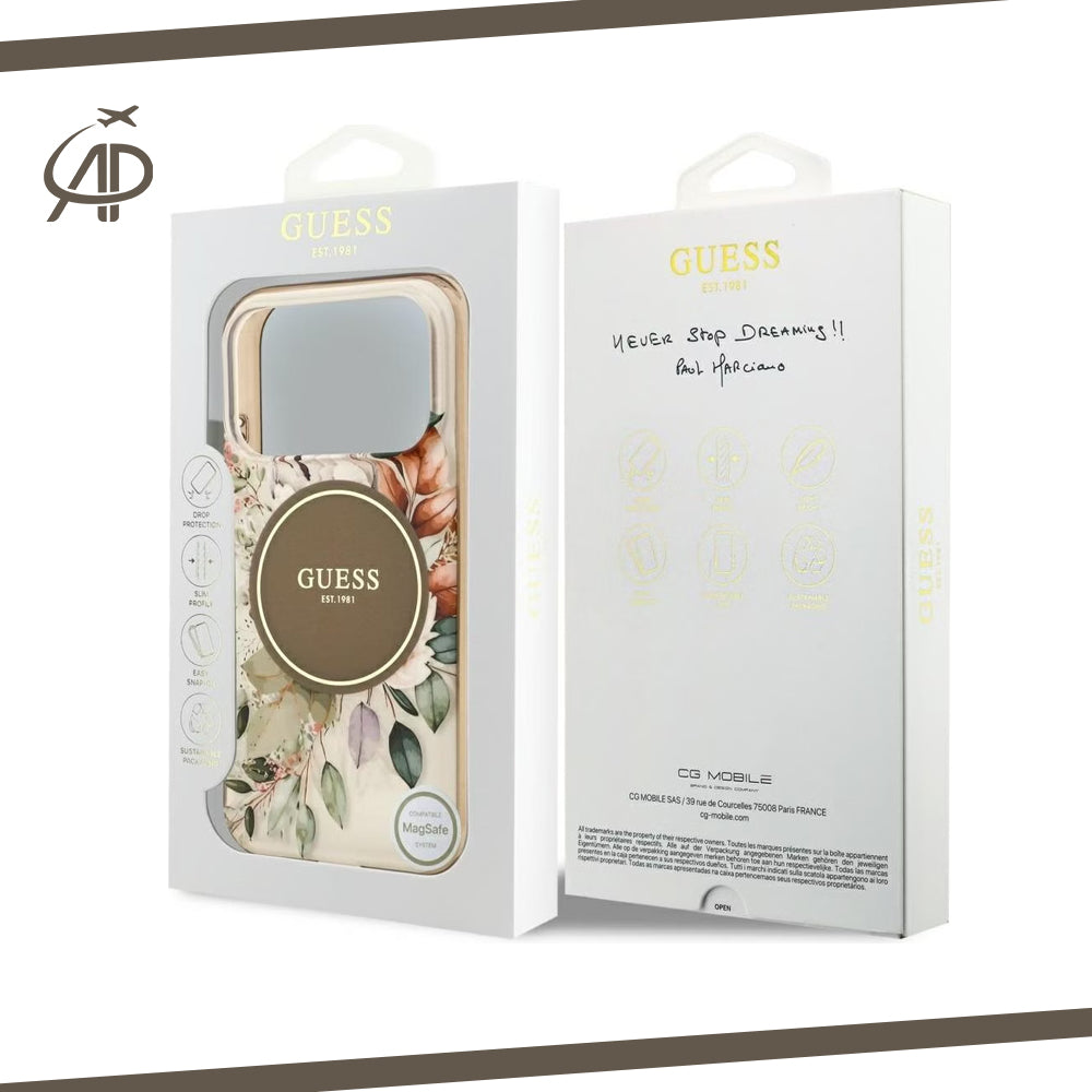 Guess Floral Magsafe Case