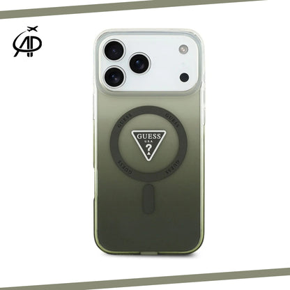 Guess Transparent Colored MagSafe Phone Case