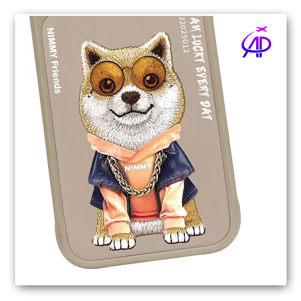 Nimmy Friends Lucky Shiba Dog Magnetic Protection Phone Case