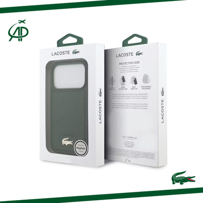 Minimalist Lacoste Solid Finish Protective Phone Cover