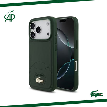 Minimalist Lacoste Solid Finish Protective Phone Cover