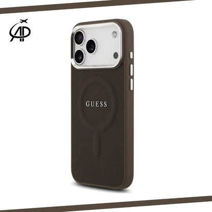 Premium Guess iPhone Case with Magnetic Ring