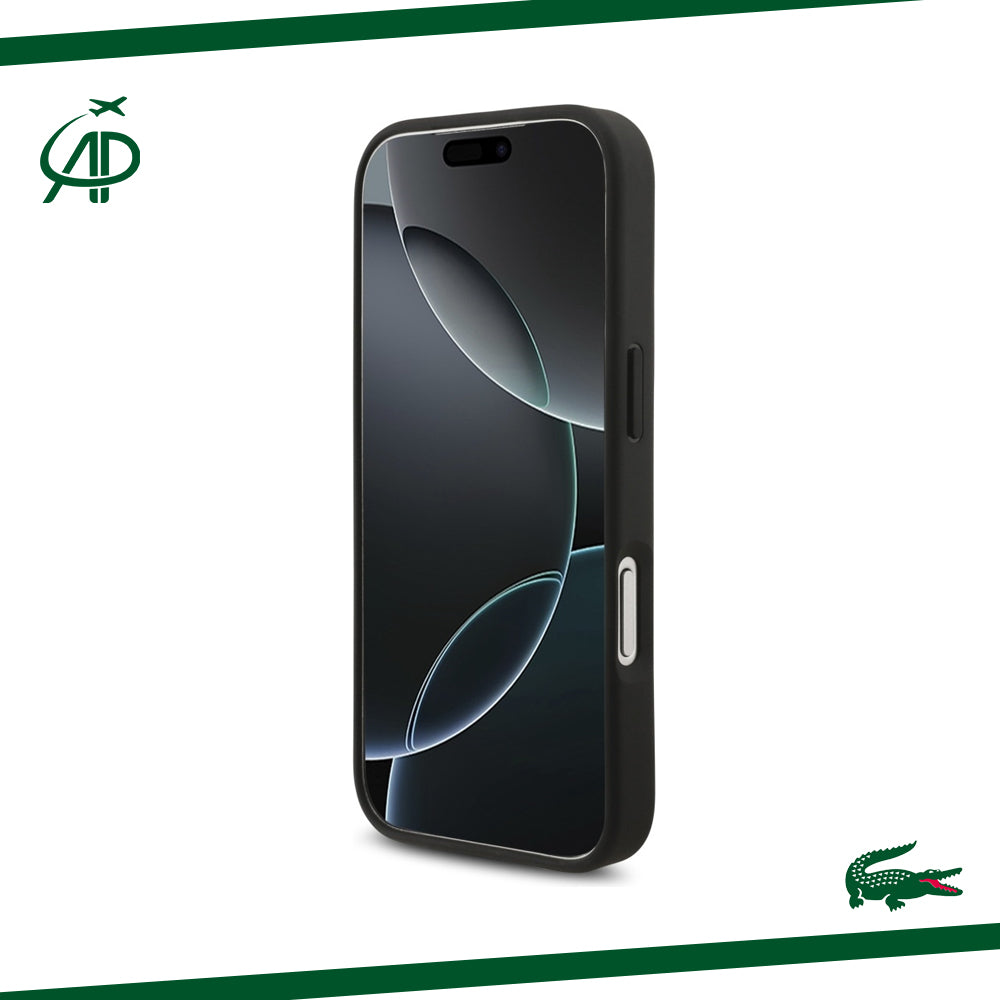 Lacoste Monogram 3D Geometric Pattern Phone Case