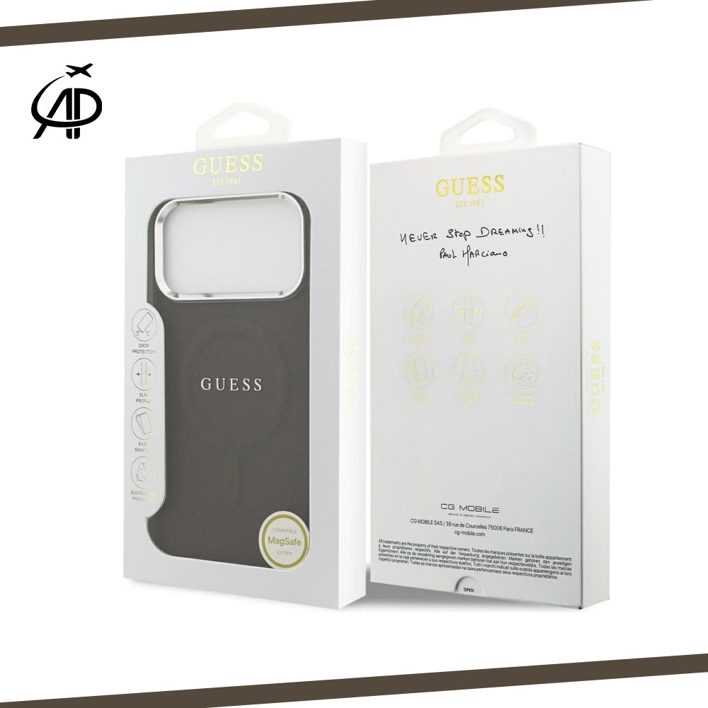 Premium Guess iPhone Case with Magnetic Ring