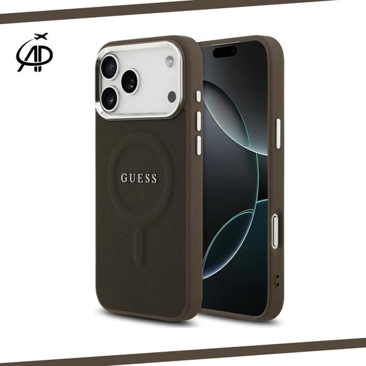 Premium Guess iPhone Case with Magnetic Ring