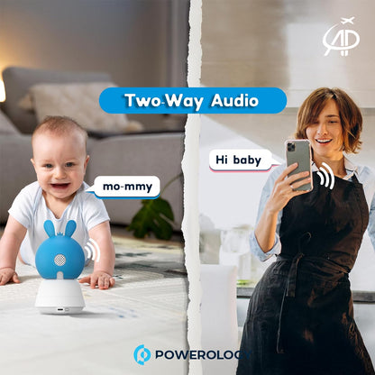 Powerology Full HD Baby Camera with Monitor & App