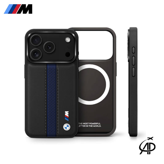BMW M Series Sport Line Leather Phone Case with MagSafe