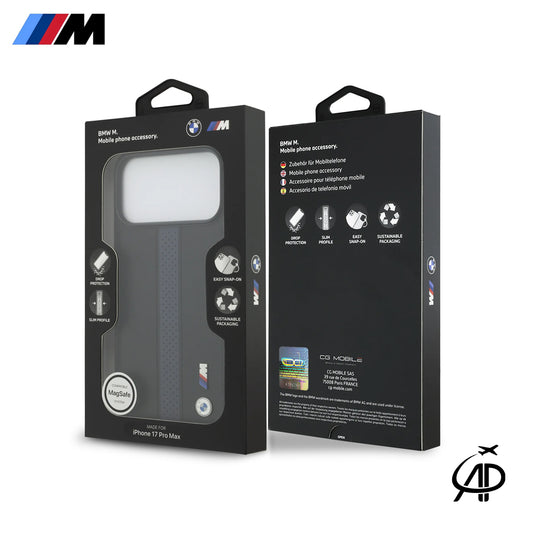 BMW M Series Sport Line Leather Phone Case with MagSafe