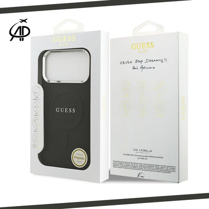 Premium Guess iPhone Case with Magnetic Ring