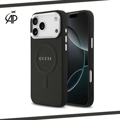 Premium Guess iPhone Case with Magnetic Ring