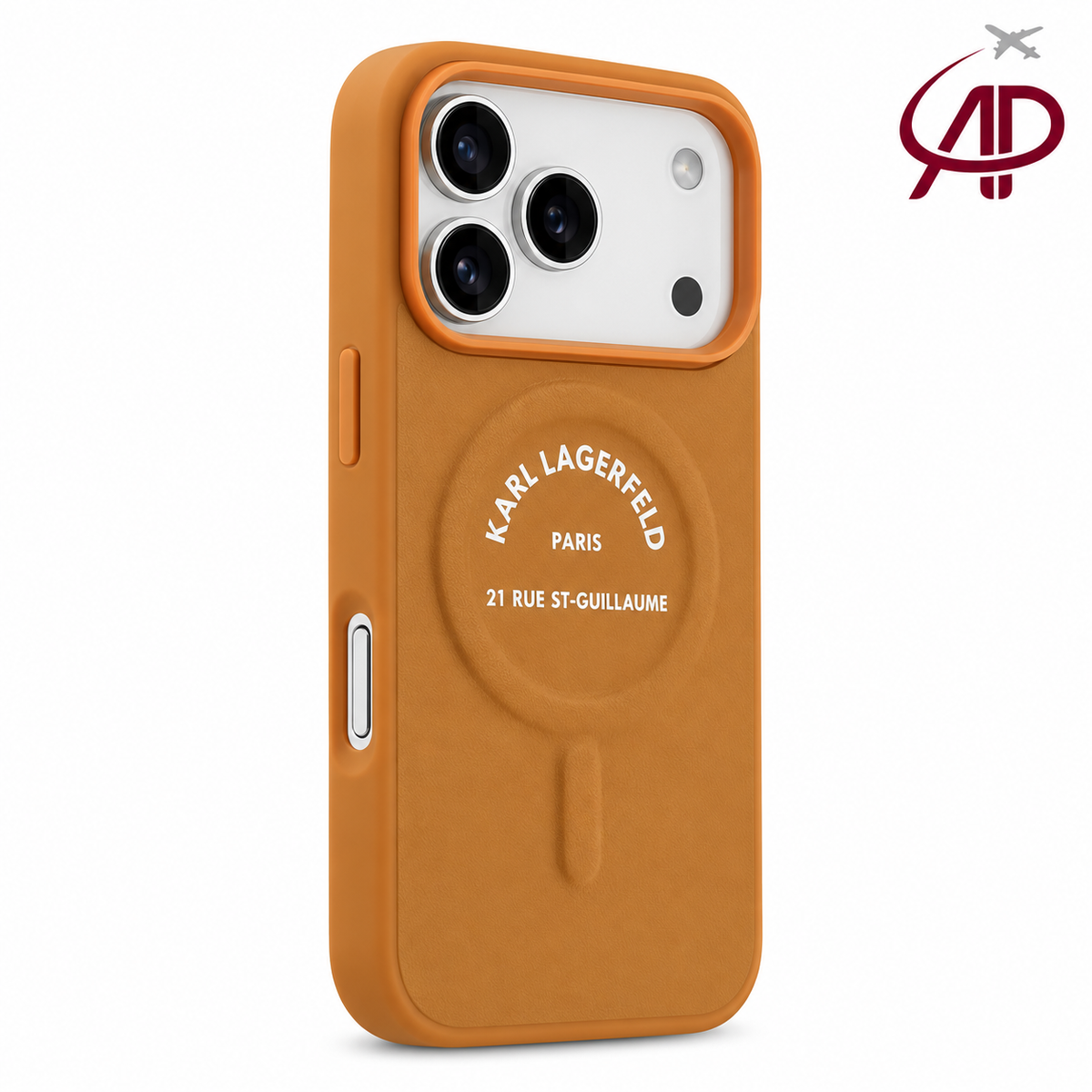 Karl Lagerfeld RSG Logo MagSafe Case – Orange