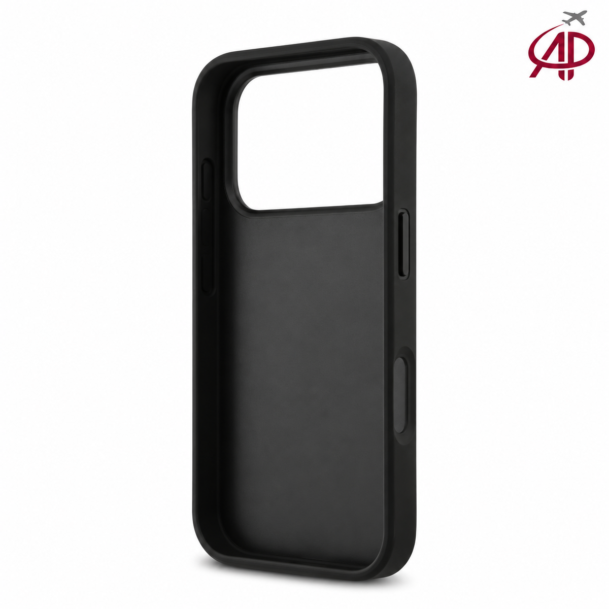 Karl Lagerfeld Black Monogram Card Holder Case