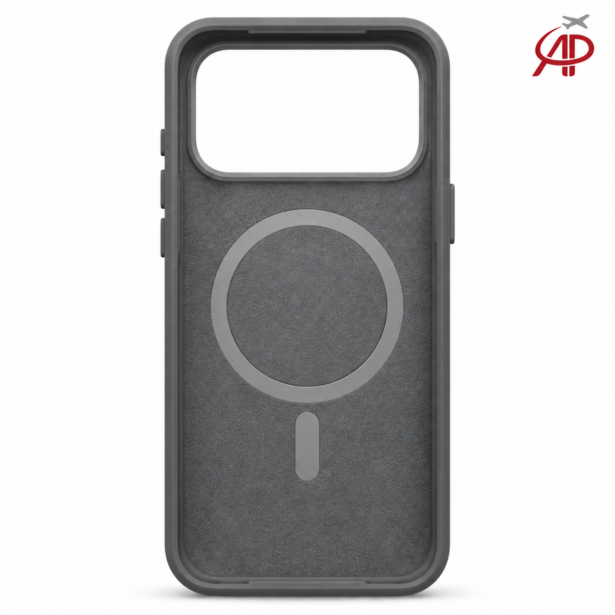Karl Lagerfeld Embossed Ring MagSafe iPhone Case – Charcoal Grey